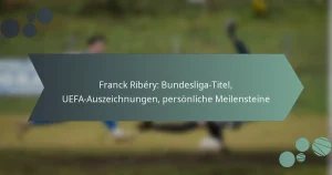 Franck Ribéry: Bundesliga-Titel, UEFA-Auszeichnungen, persönliche Meilensteine